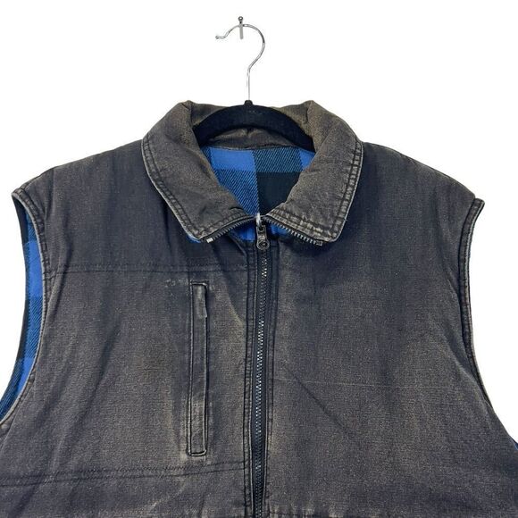 Vintage squirt soda XL mens lined reversible vest - Picture 16 of 16